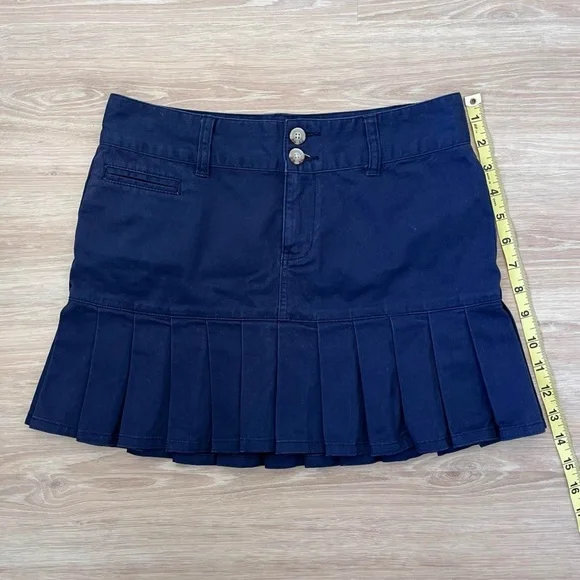 Polo by Ralph Lauren Navy Mini Skirt - Picture 6 of 8